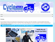 Tablet Screenshot of cycletechuk.com
